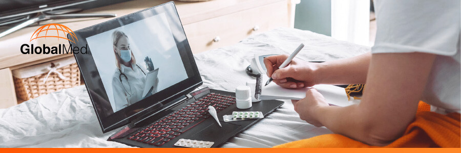 Patient having access to virtual care.